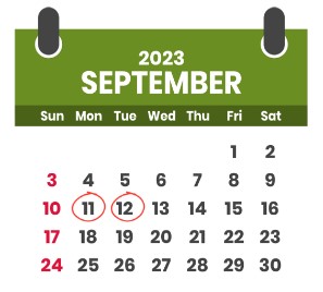 September calendar