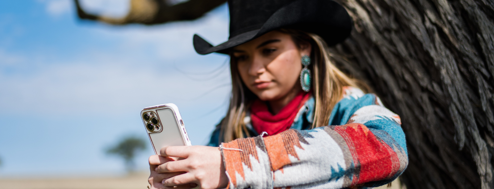 girl on phone